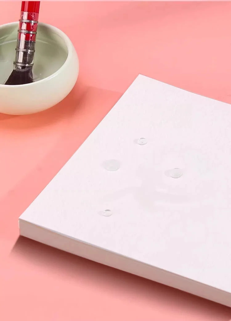 Baohong 100% Cotton Watercolor Paper – 200g/300g, 8K/16K/32K, 20 Sheets Professional Art Pad