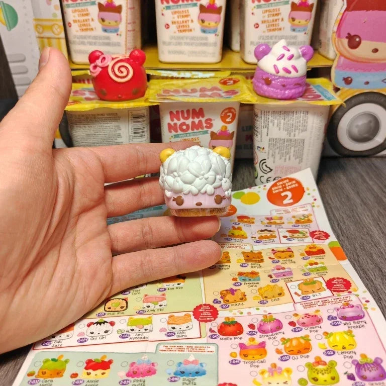 Num Noms Lipgloss Stamp Snow Cones Snackables Blind Box Collectible Toy Figures