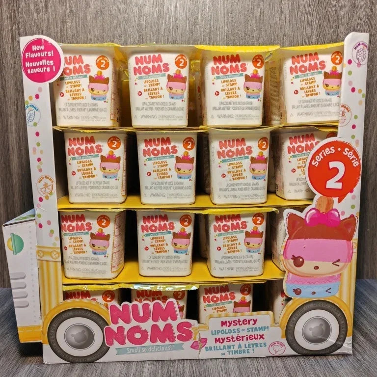 Num Noms Lipgloss Stamp Snow Cones Snackables Blind Box Collectible Toy Figures