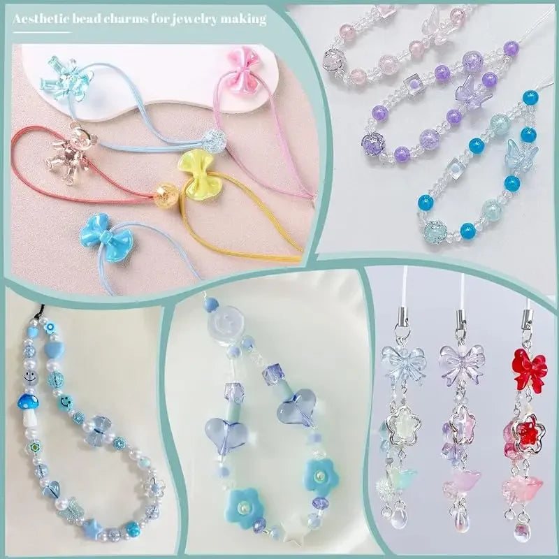 Mixed Acrylic Beads Set for DIY Jewelry Making