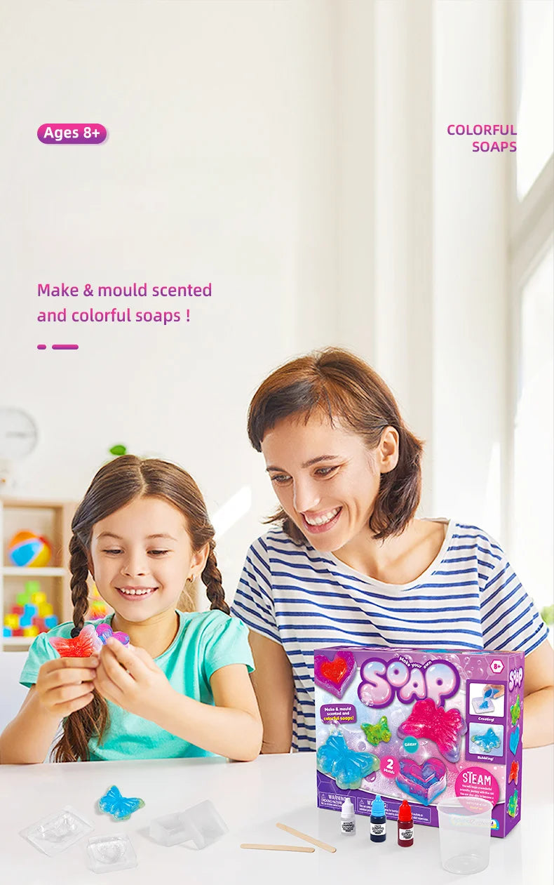 9-in-1 Science Experiment Kit – DIY Soap, Puzzle & Magic STEM Toys for Kids