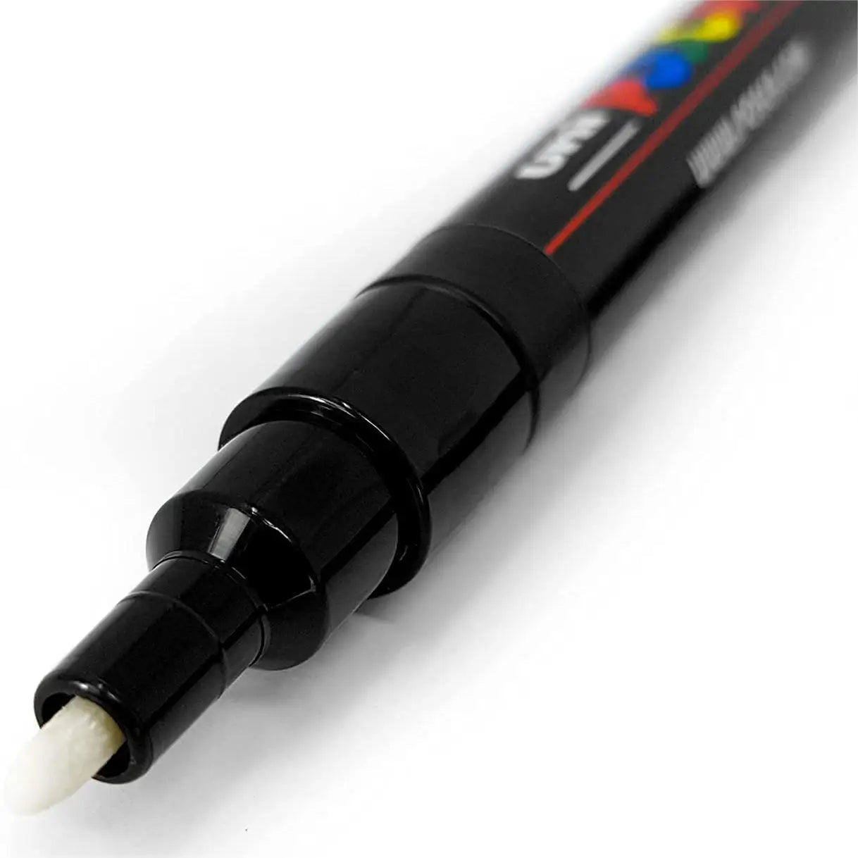 UNI POSCA Acrylic Marker Pen – White or Black Paint Pen for Posters, Graffiti, and Art Projects – PC-1M / 3M / 5M Tip Sizes (1PC)