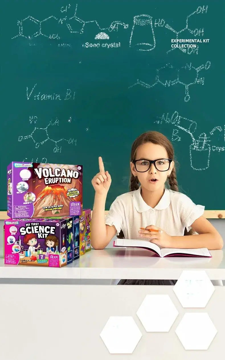 9-in-1 Science Experiment Kit – DIY Soap, Puzzle & Magic STEM Toys for Kids