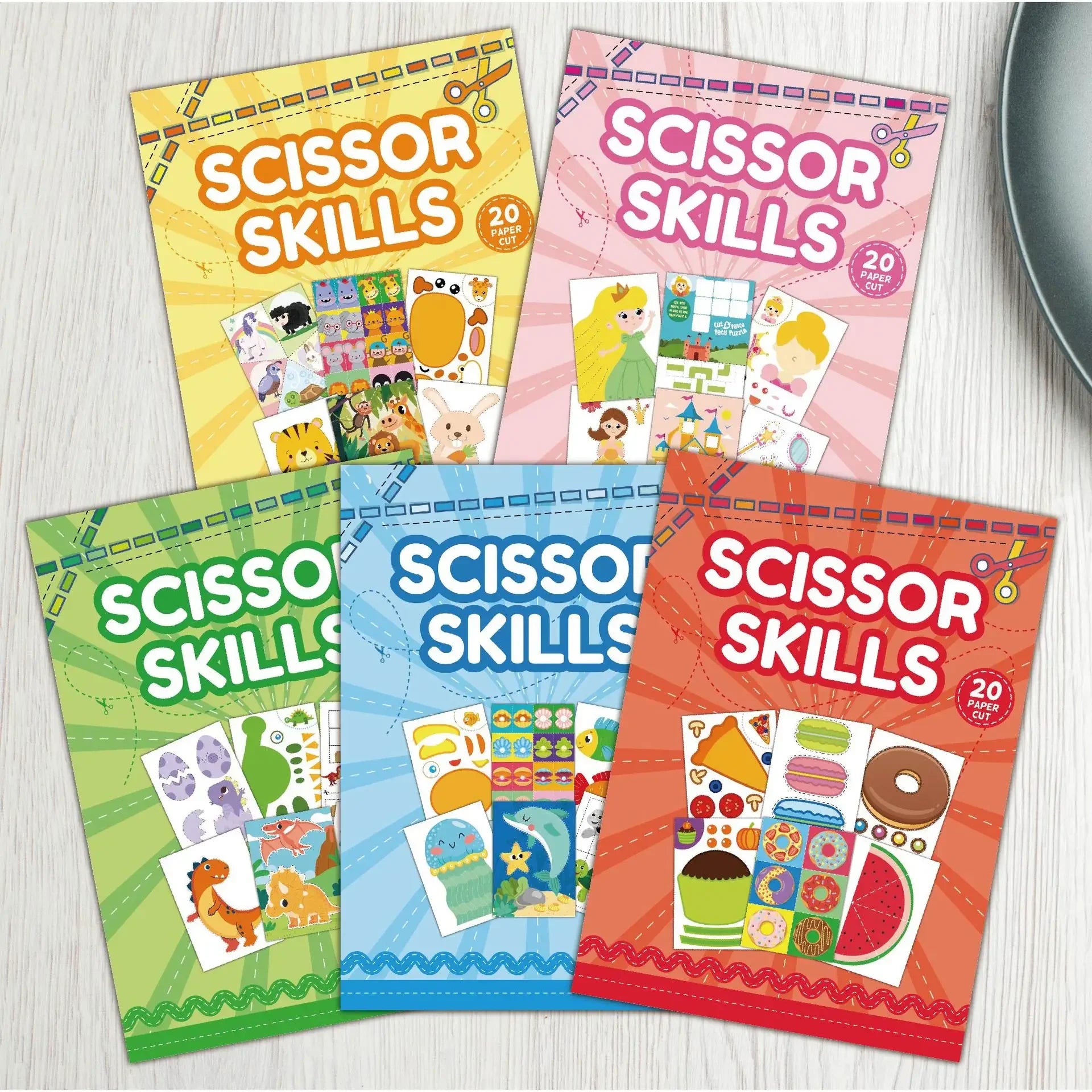 Children Paper-Cutting Book – Cartoon Fun DIY Craft Kit for Kids – Kindergarten Handmade Puzzle & Creative Learning Gift