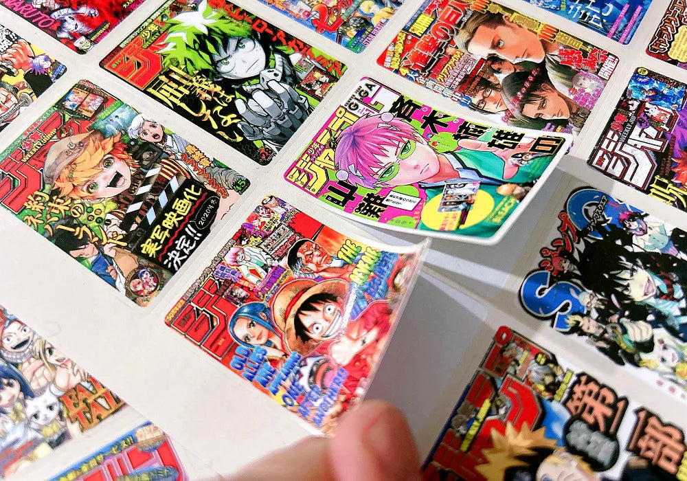 100-Piece Anime Poster Sticker Pack – Aesthetic Graffiti Stickers for Phone Cases, Guitars, Skateboards & Home Décor
