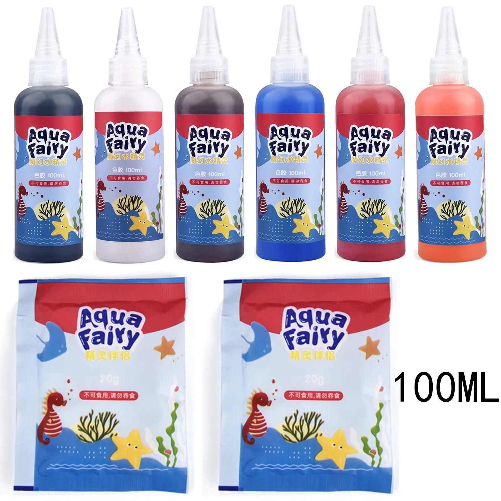 Kids DIY Craft Kit – Handmade Painting Stickers, Montessori Origami & Magic Water Elves Set – Educational Art and Craft Gift