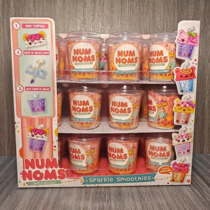 Num Noms Lipgloss Stamp Snow Cones Snackables Blind Box Collectible Toy Figures
