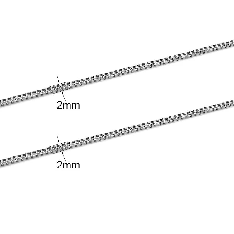 2m Stainless Steel Chains – Gold Color Ball Bead & Cuban Link Chain Bulk for DIY Necklace and Bracelet Making