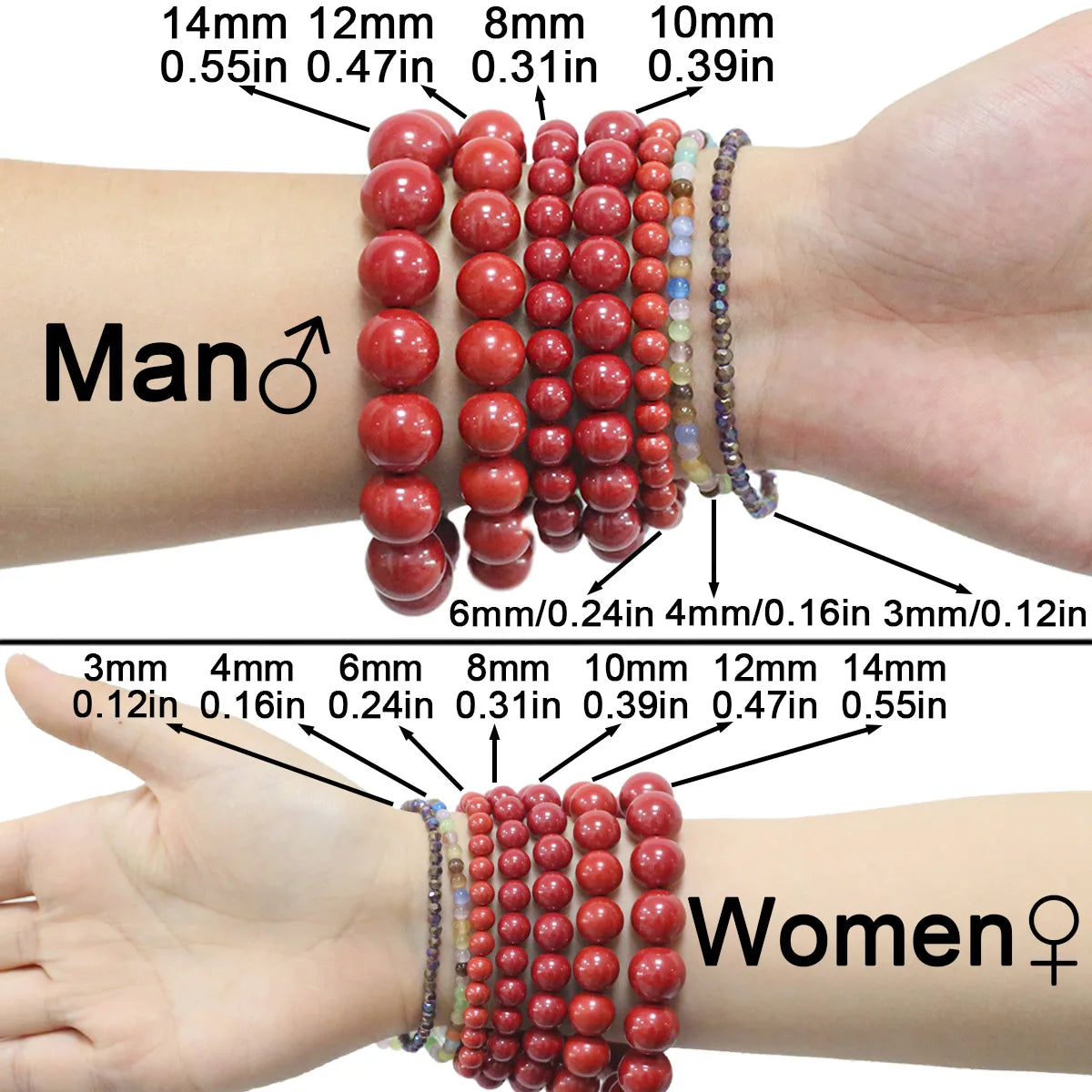 Golden Hematite Round Spacer Beads – Loose Beads for DIY Bracelets, Necklaces, and Jewelry Making