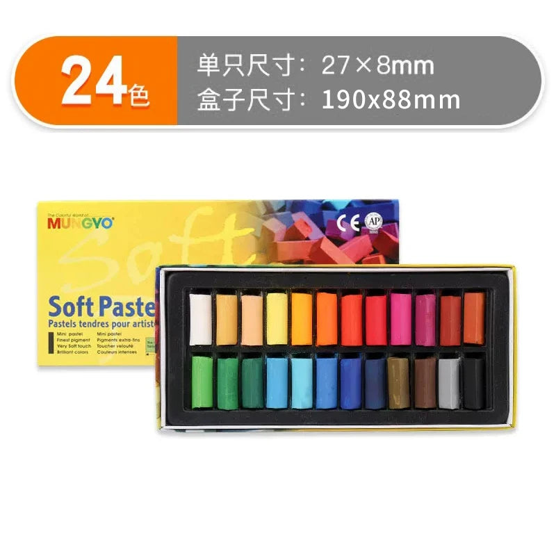 MUNGYO Artist Oil Pastel Set 12/25/50 Professional Painting Drawing Graffiti Art Crayons Washable Round Non Toxic Sticks