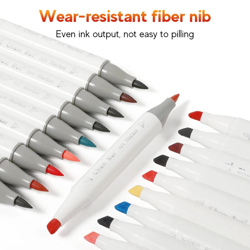 Professional Dual Tip Art Marker Set for Artists