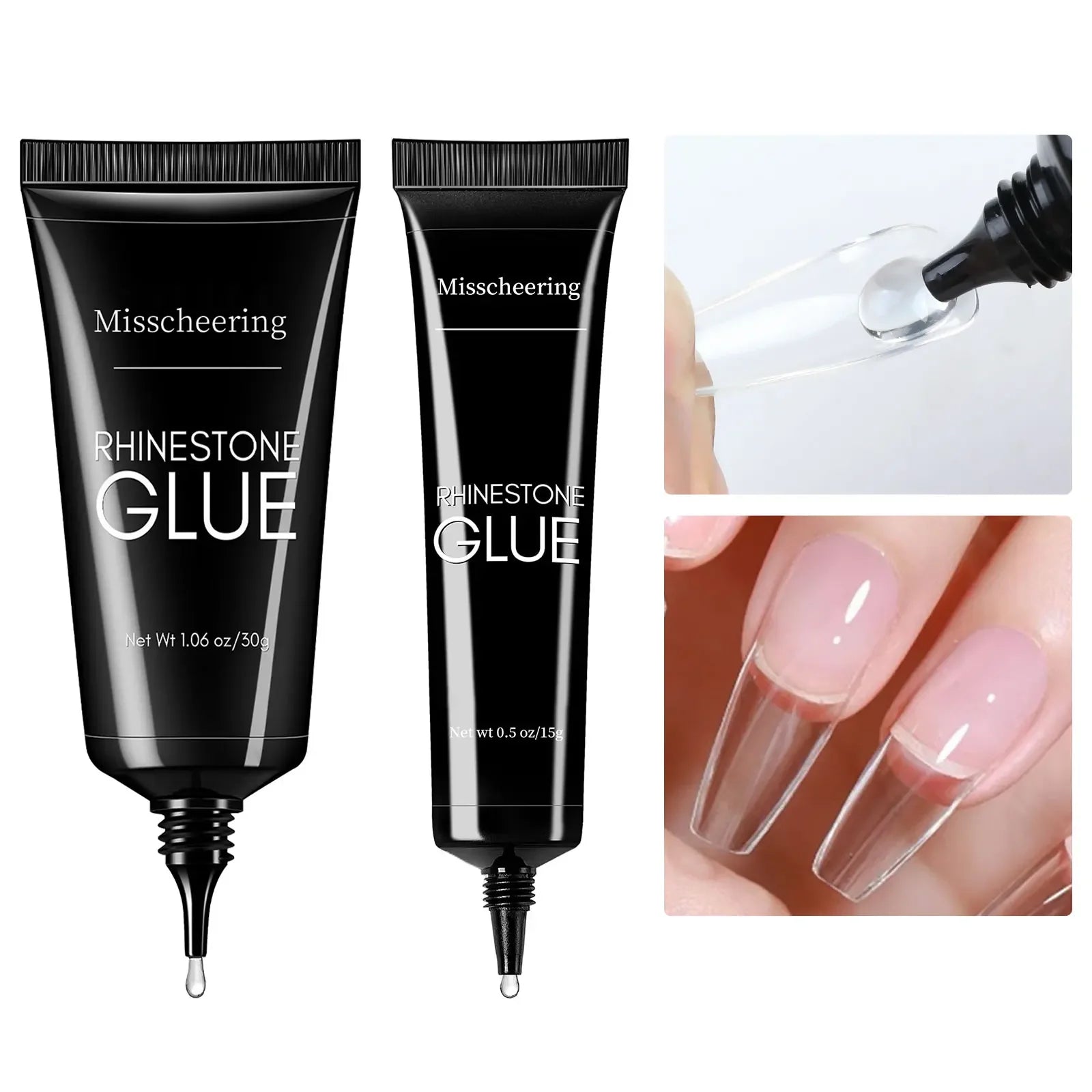 30g Nail Rhinestone Glue Super Strong Gel for Nail Art