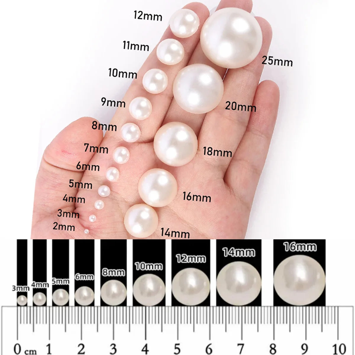 Golden Hematite Round Spacer Beads – Loose Beads for DIY Bracelets, Necklaces, and Jewelry Making