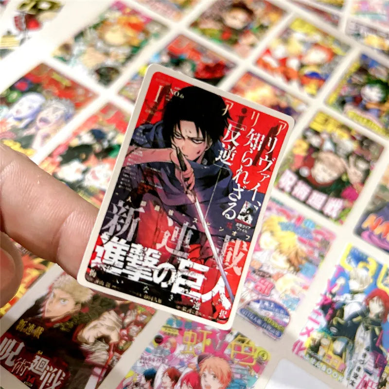 100-Piece Anime Poster Sticker Pack – Aesthetic Graffiti Stickers for Phone Cases, Guitars, Skateboards & Home Décor