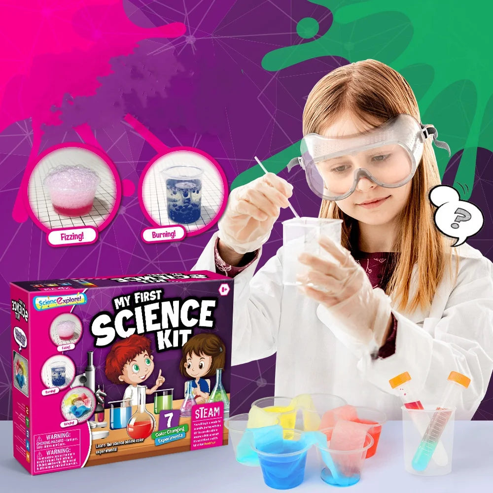 9-in-1 Science Experiment Kit – DIY Soap, Puzzle & Magic STEM Toys for Kids