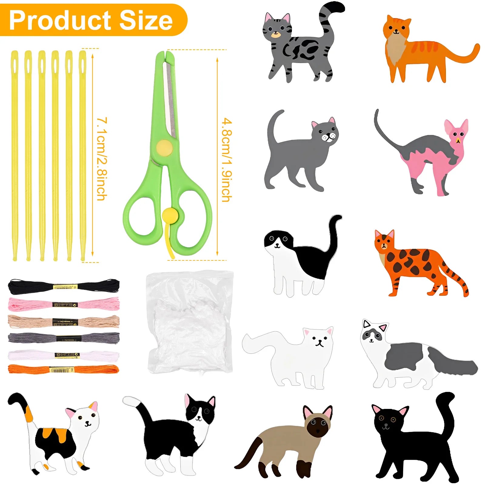 Sea Animals Sewing Kit for Kids Sea Animals Craft Kit Sewing Stuffed Animals Felt Plush Ornaments Sewing Craft Kit Educational