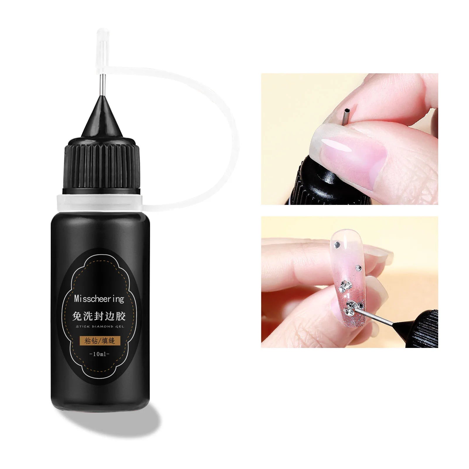 30g Nail Rhinestone Glue Super Strong Gel for Nail Art