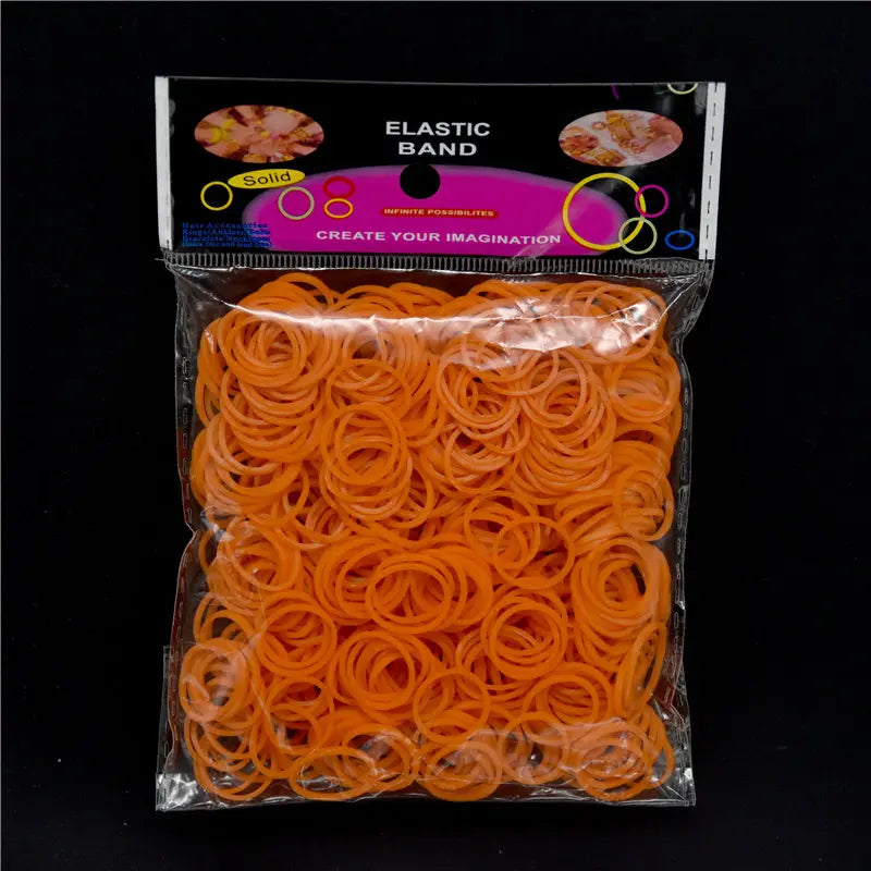 600+ Loom Rubber Band Refill Kit – 31 Colors Bracelet Making Kit for Kids – DIY Weaving Craft Set with Loom Bands Toys