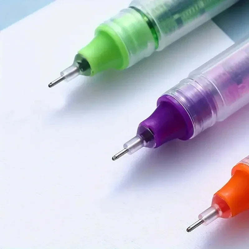 10PCS Needle Tip Gel Pens School & Office Supplies