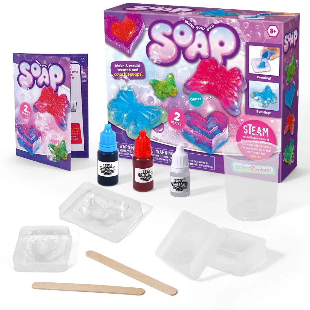 9-in-1 Science Experiment Kit – DIY Soap, Puzzle & Magic STEM Toys for Kids