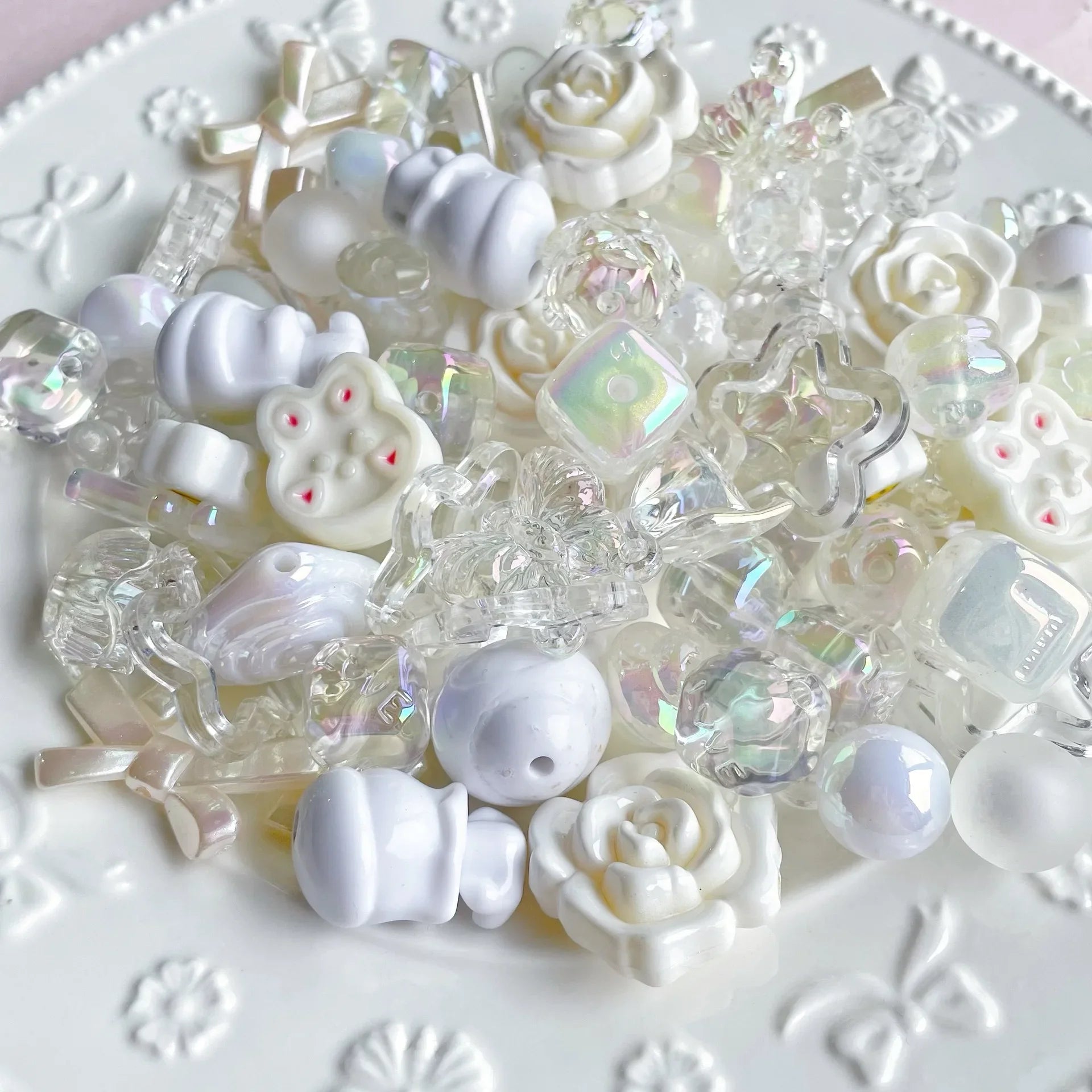 Mixed Acrylic Beads Set for DIY Jewelry Making