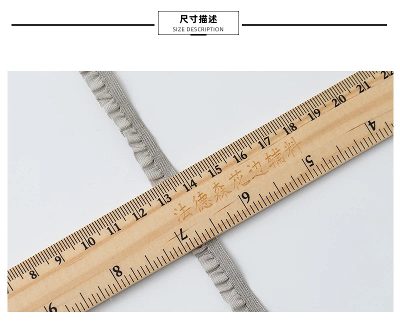 5Meters Elastic Lace Trim Ribbons for Party Dress Decoration Clothing DIY Crafts Supplies Needlework High Quality Sewing Fabric