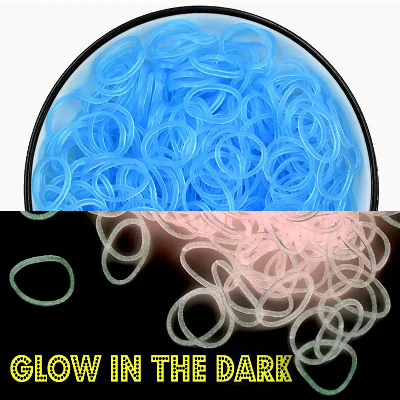 600pcs Loom Rubber Bands Kit – Rainbow Rubber Bands for Kids DIY Bracelet Making or Hair Accessories – Fun Creative Craft Toy Gift