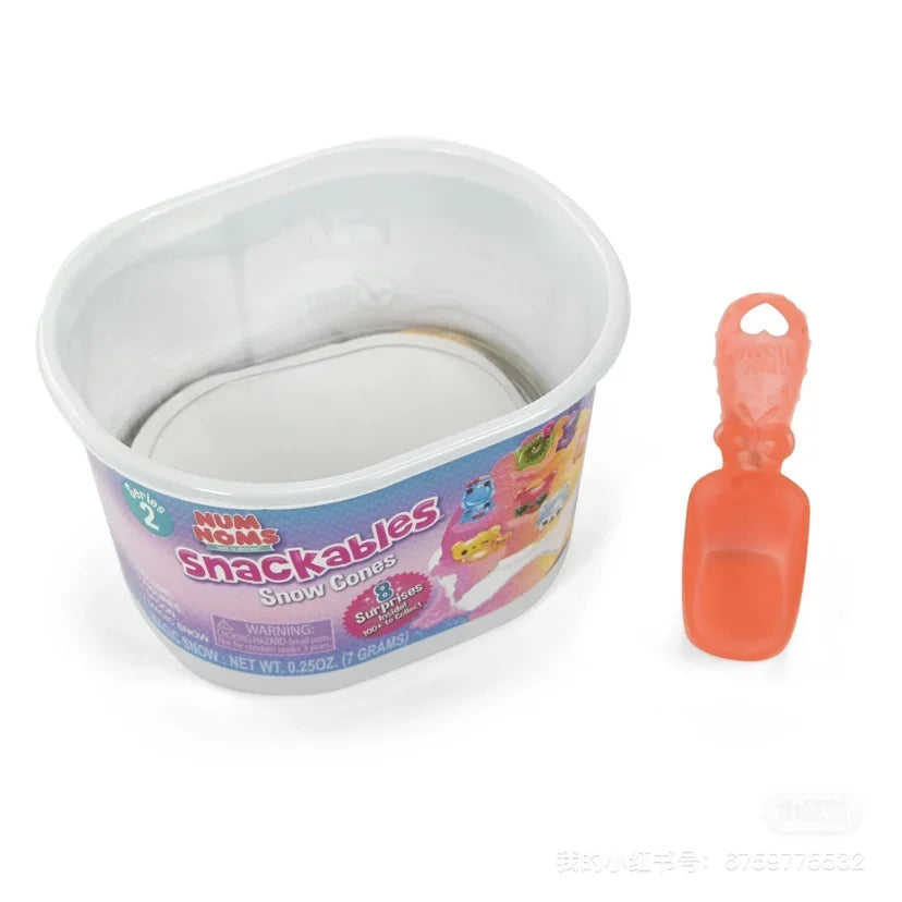 Num Noms Lipgloss Stamp Snow Cones Snackables Blind Box Collectible Toy Figures