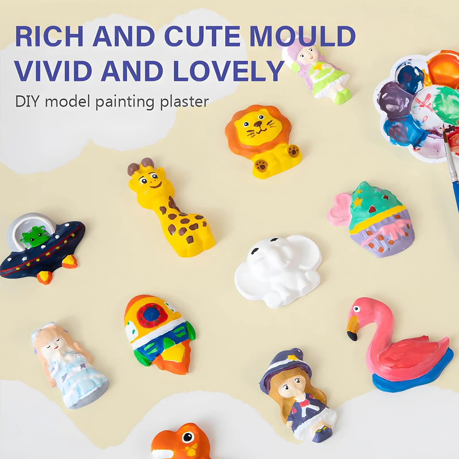 Kids Arts & Crafts Painting Kit DIY Creative Toy Set