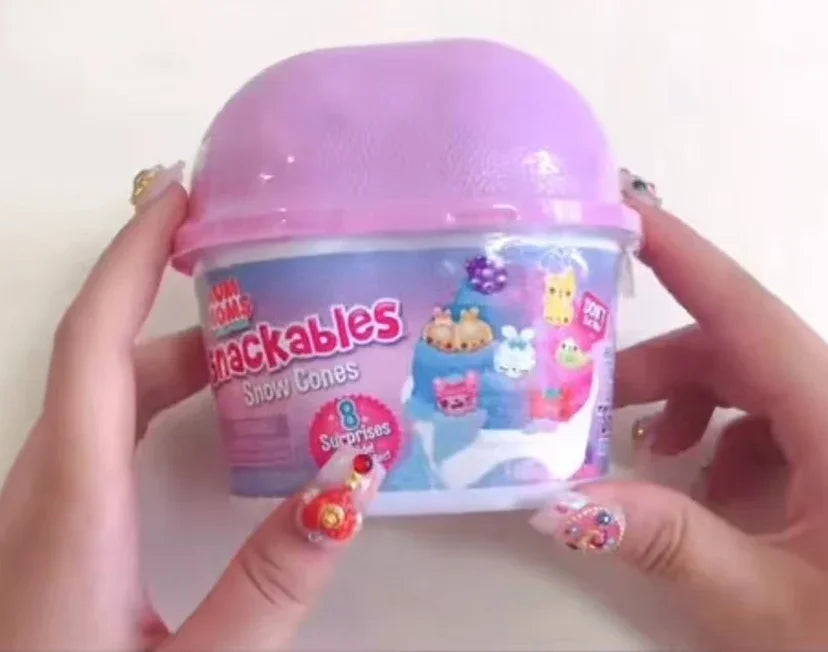 Num Noms Lipgloss Stamp Snow Cones Snackables Blind Box Collectible Toy Figures