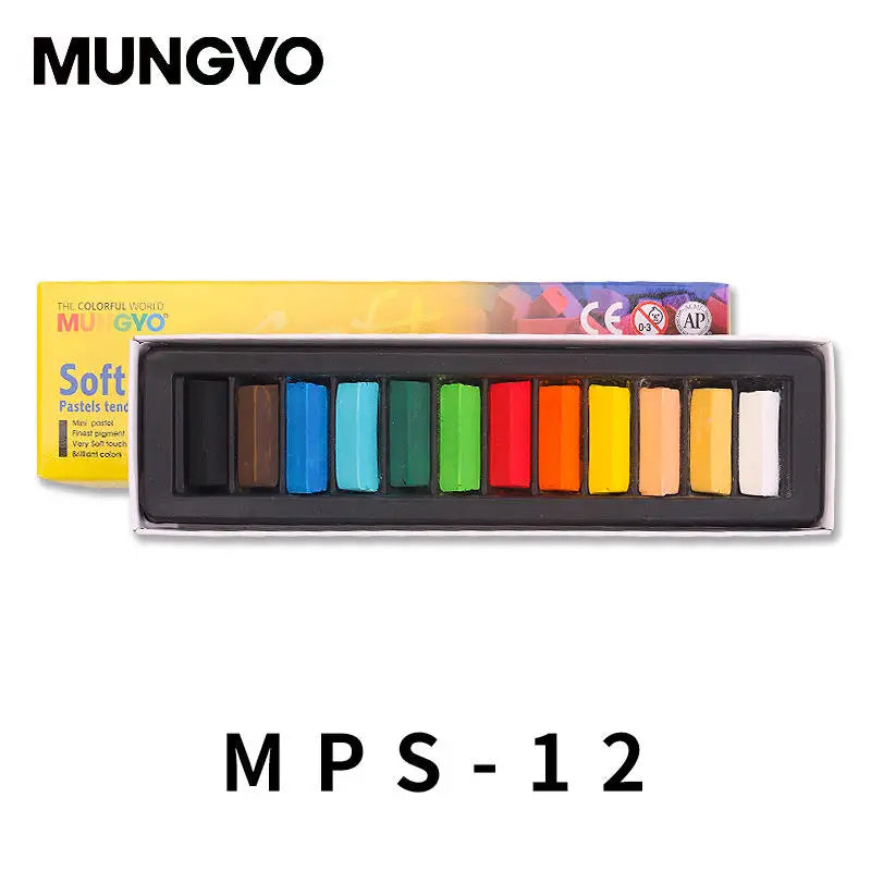 MUNGYO Artist Oil Pastel Set 12/25/50 Professional Painting Drawing Graffiti Art Crayons Washable Round Non Toxic Sticks