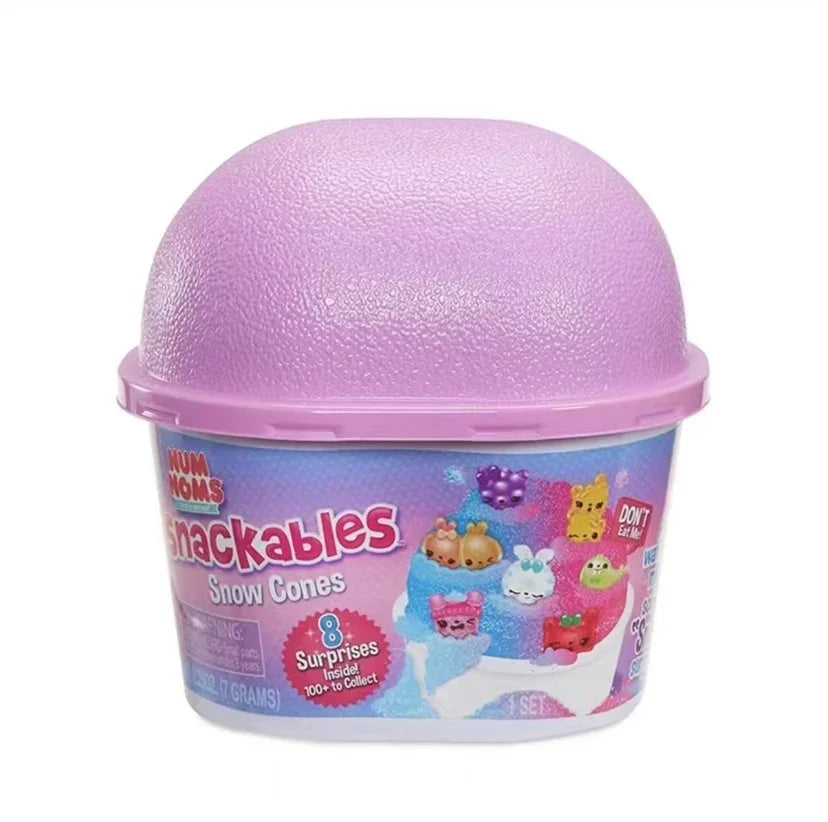 Num Noms Lipgloss Stamp Snow Cones Snackables Blind Box Collectible Toy Figures