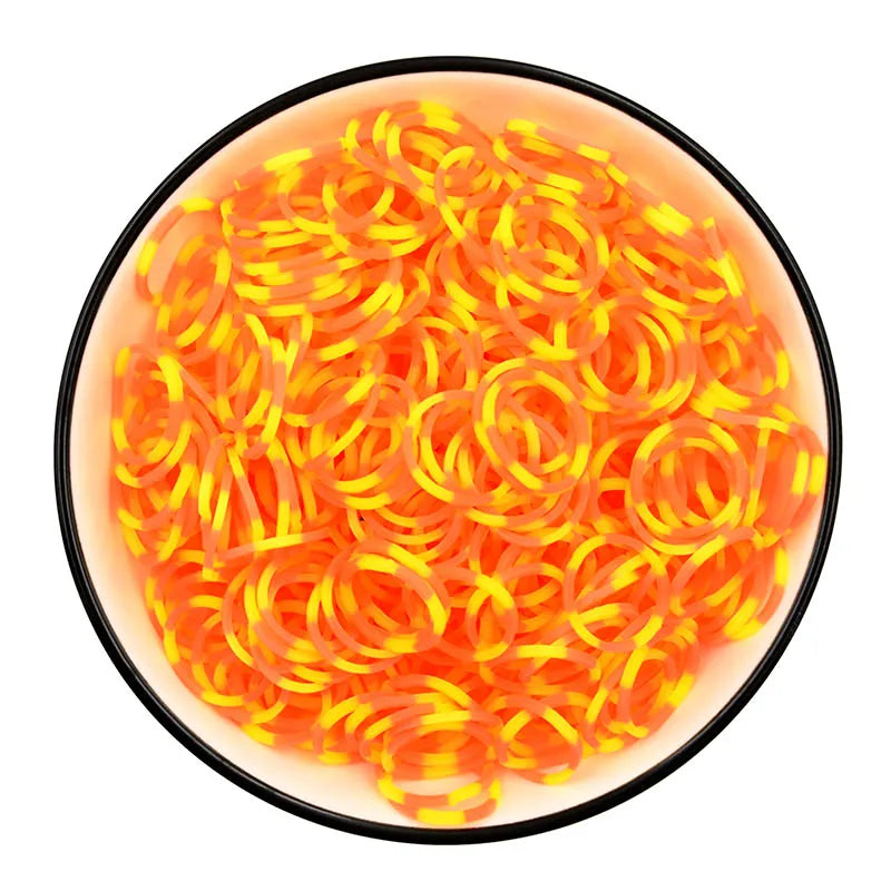 600+ Loom Rubber Band Refill Kit – 31 Colors Bracelet Making Kit for Kids – DIY Weaving Craft Set with Loom Bands Toys