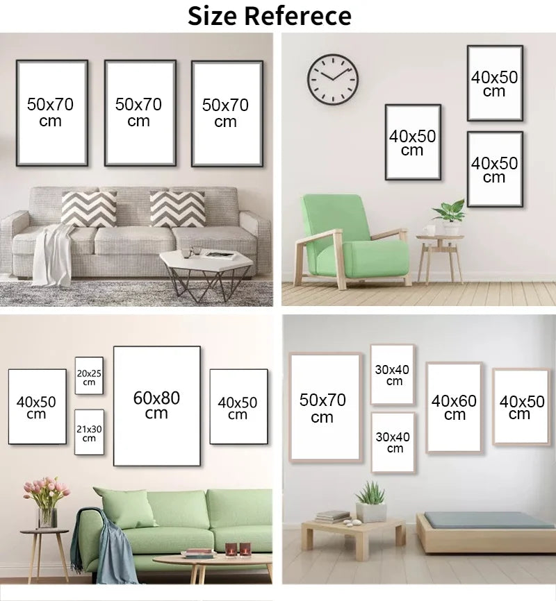 Funny Black Cat Art Prints – Matisse, Monet, Van Gogh Parody Canvas Posters – Whimsical Wall Decor for Living Room or Gallery Wall