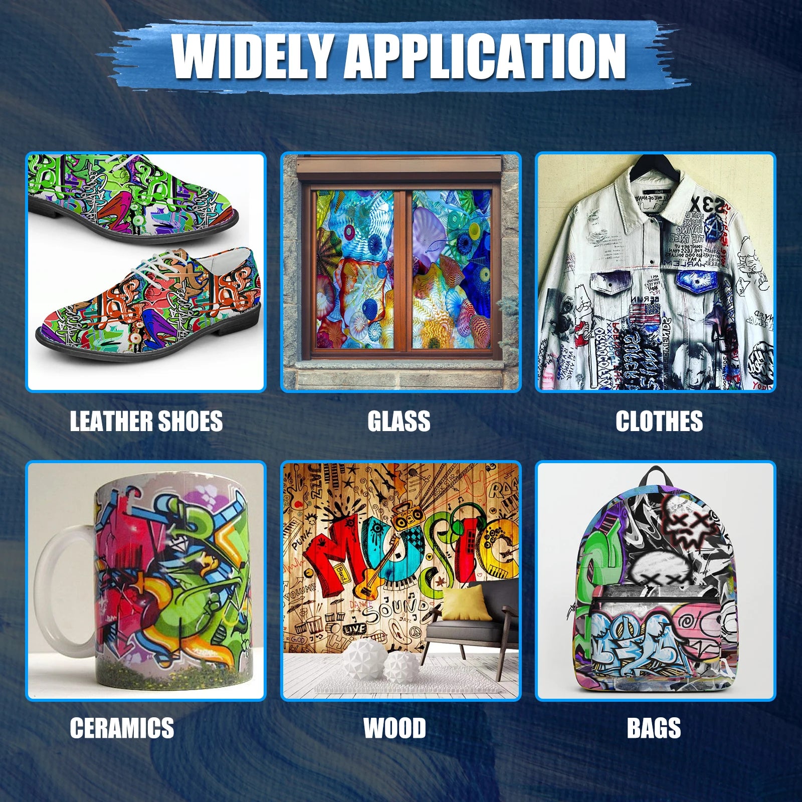 24-Color Acrylic Paint Set – 30ml Bottles for Fabric, Leather, Clothing, and DIY Craft Painting