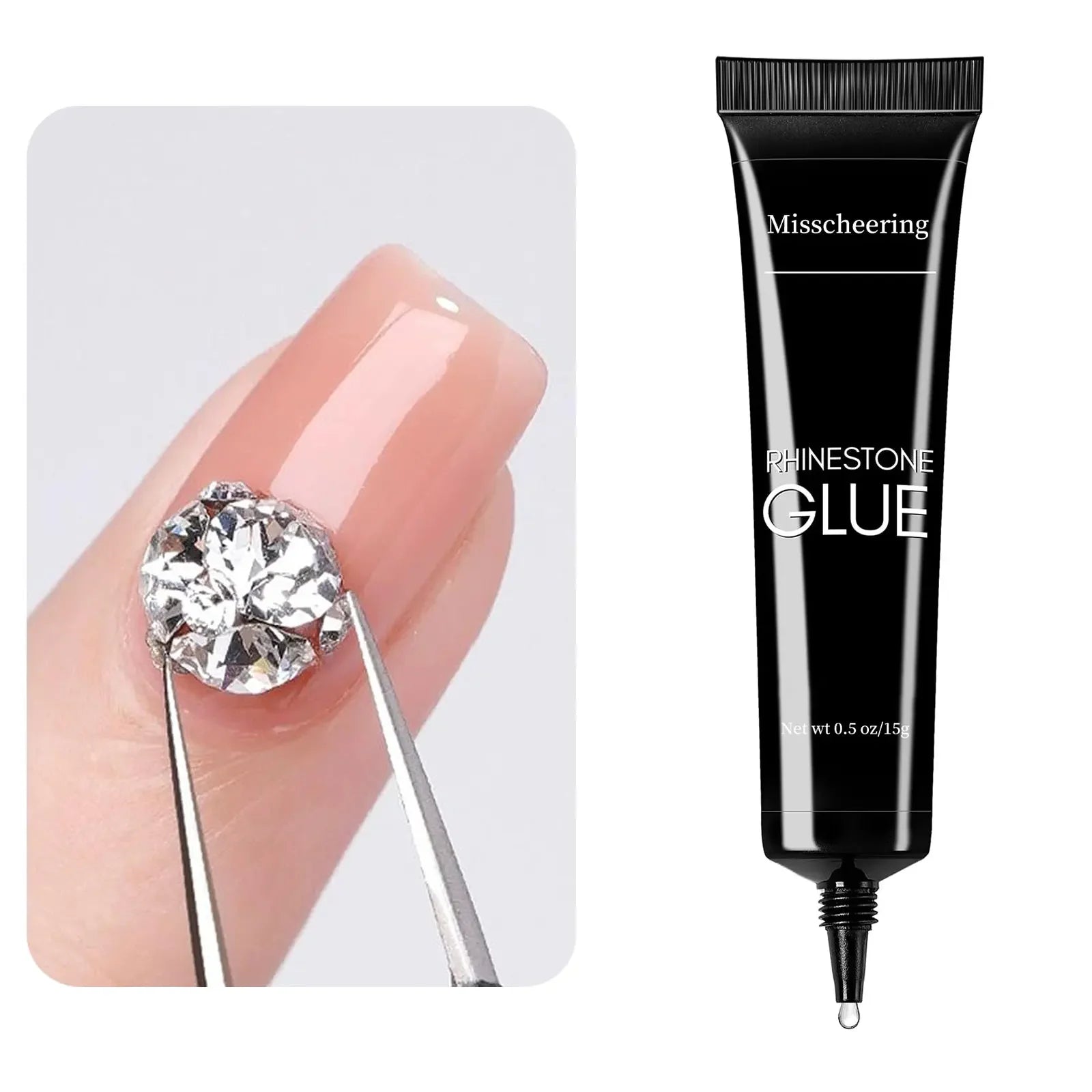 30g Nail Rhinestone Glue Super Strong Gel for Nail Art