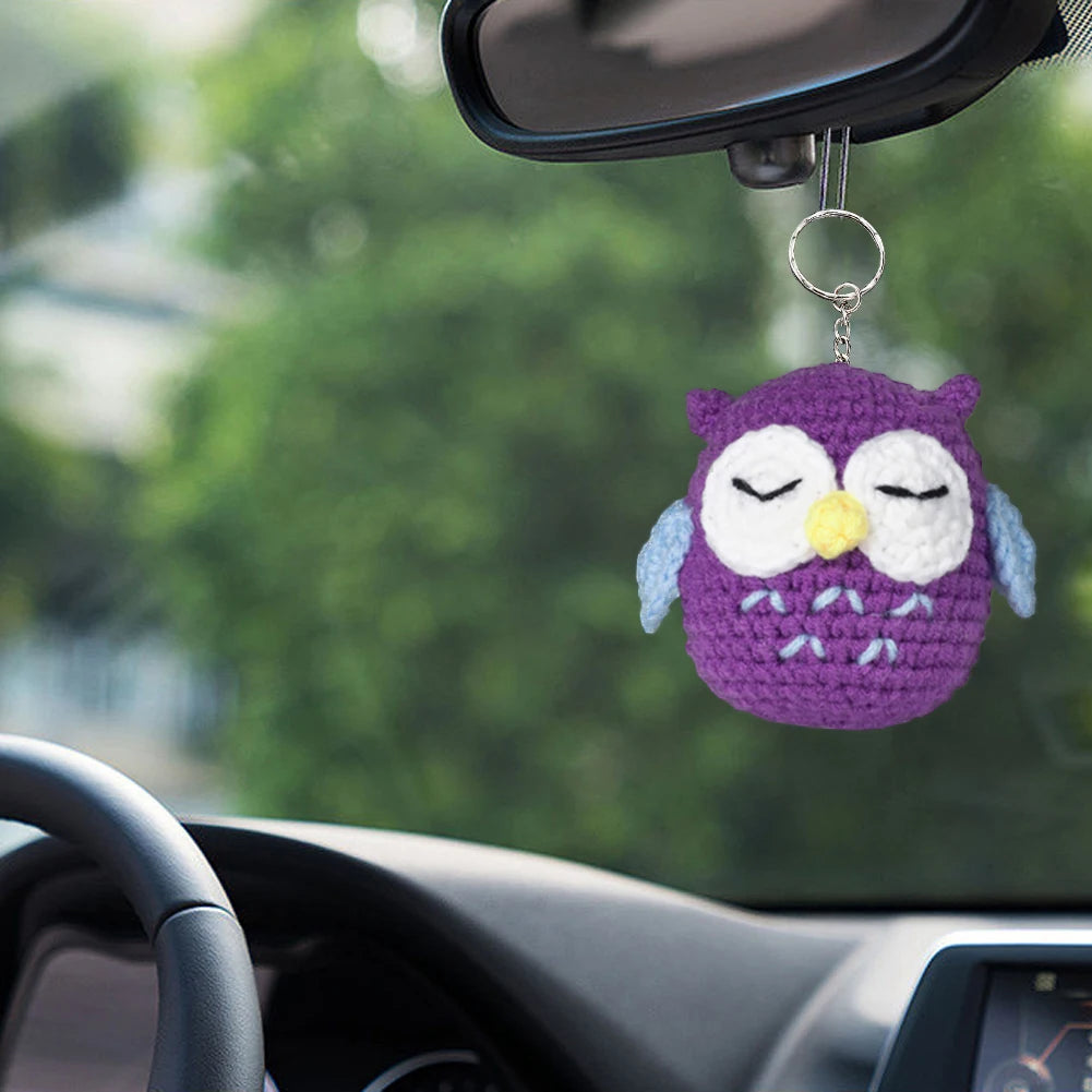 3PCS Beginner Crochet Kit – Frog, Owl, Penguin DIY Animal Set with Tutorials