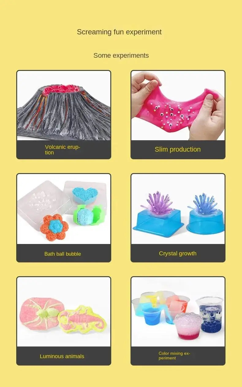 9-in-1 Science Experiment Kit – DIY Soap, Puzzle & Magic STEM Toys for Kids