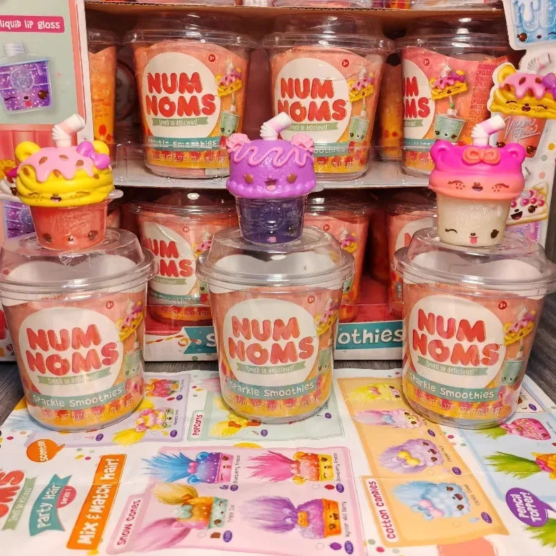 Num Noms Lipgloss Stamp Snow Cones Snackables Blind Box Collectible Toy Figures
