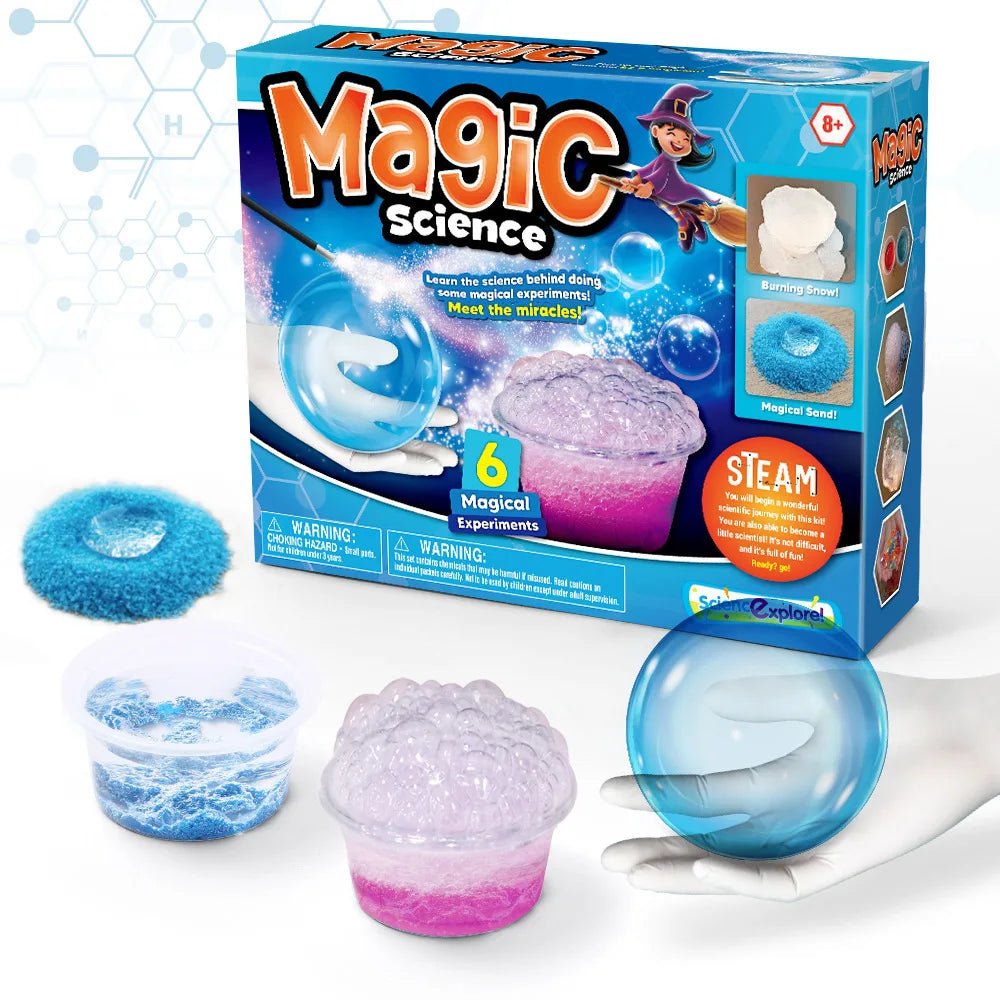 9-in-1 Science Experiment Kit – DIY Soap, Puzzle & Magic STEM Toys for Kids