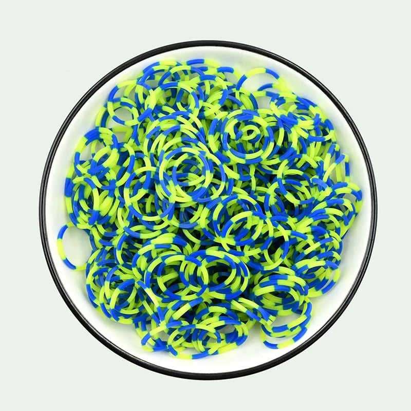 600+ Loom Rubber Band Refill Kit – 31 Colors Bracelet Making Kit for Kids – DIY Weaving Craft Set with Loom Bands Toys