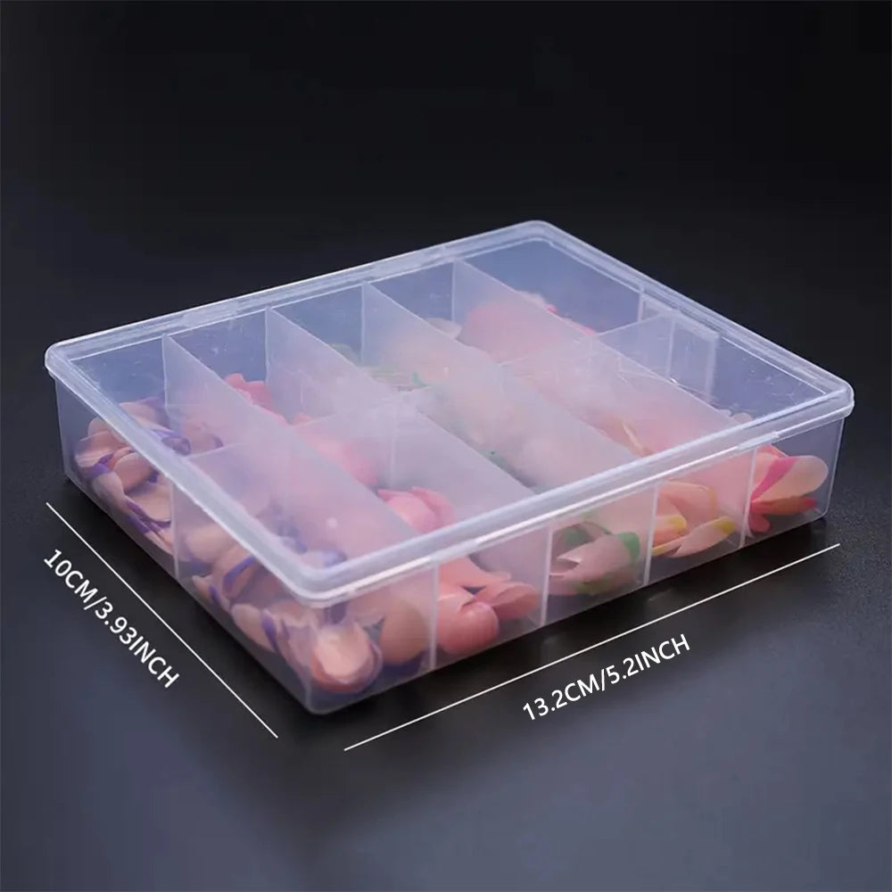 240/120pcs Colorful French Short Square Press-On Nails – Full Cover Ballerina Fake Nail Tips