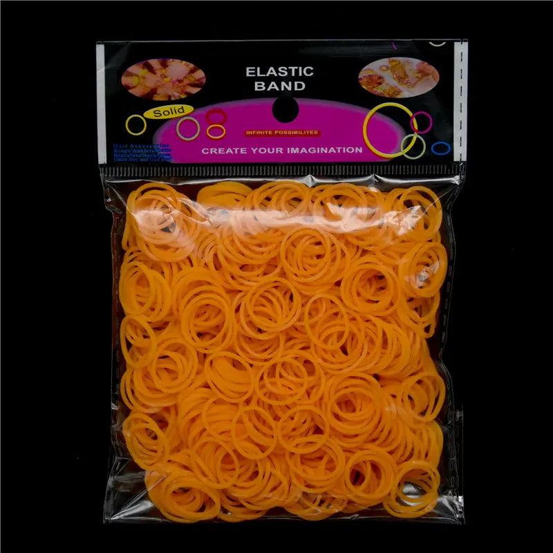 600+ Loom Rubber Band Refill Kit – 31 Colors Bracelet Making Kit for Kids – DIY Weaving Craft Set with Loom Bands Toys