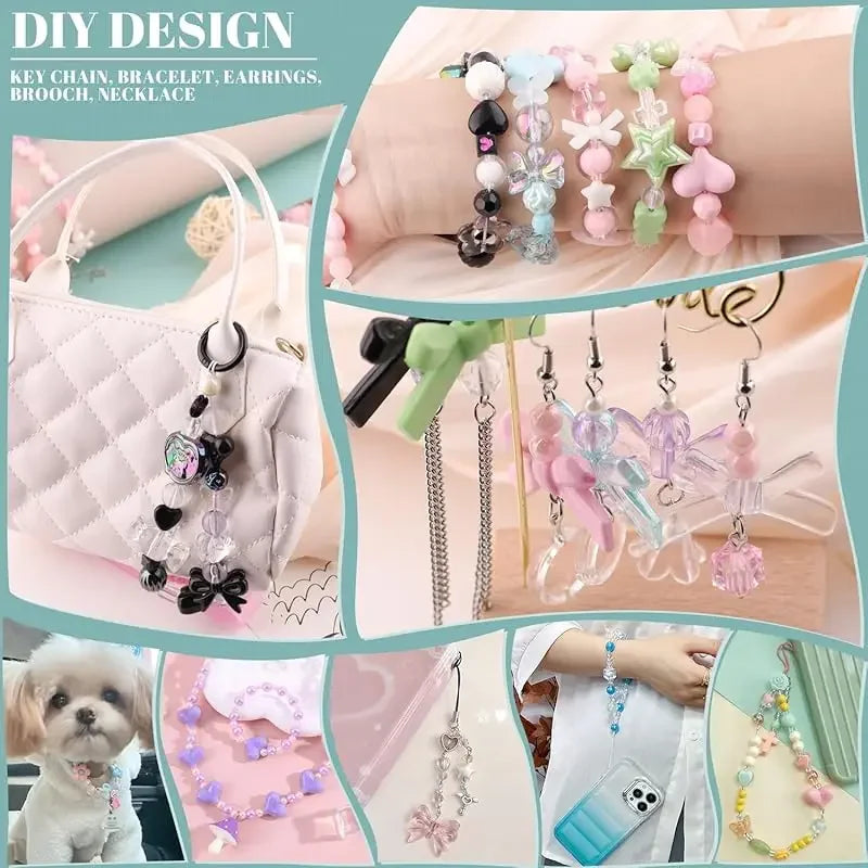 Mixed Acrylic Beads Set for DIY Jewelry Making