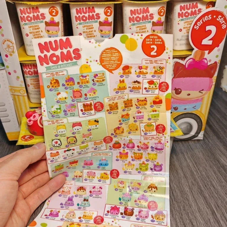 Num Noms Lipgloss Stamp Snow Cones Snackables Blind Box Collectible Toy Figures