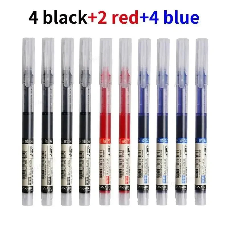10PCS Needle Tip Gel Pens School & Office Supplies