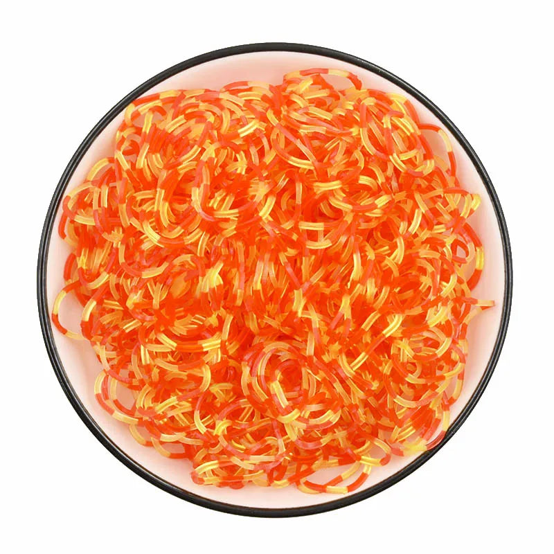 600pcs Loom Rubber Bands Kit – Rainbow Rubber Bands for Kids DIY Bracelet Making or Hair Accessories – Fun Creative Craft Toy Gift