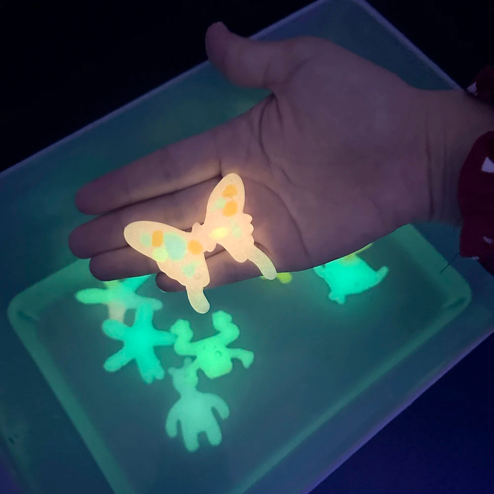 Kids DIY Craft Kit – Handmade Painting Stickers, Montessori Origami & Magic Water Elves Set – Educational Art and Craft Gift