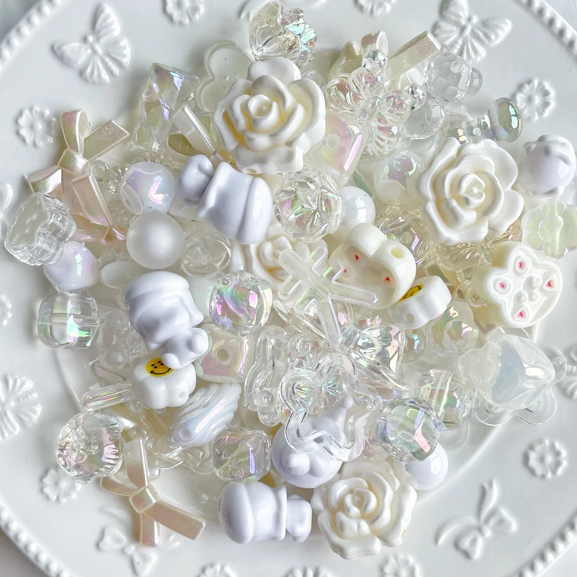 Mixed Acrylic Beads Set for DIY Jewelry Making