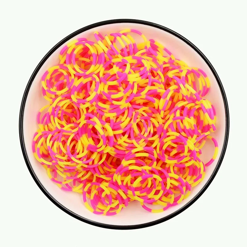 600+ Loom Rubber Band Refill Kit – 31 Colors Bracelet Making Kit for Kids – DIY Weaving Craft Set with Loom Bands Toys